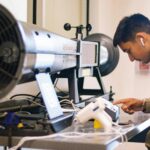 Student in vocational education